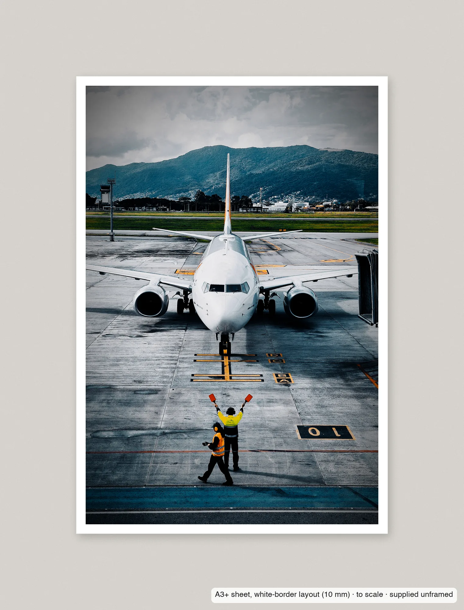 Marshalled in printed as an A3+ sheet with a 10 mm white border, shown flat and unframed.